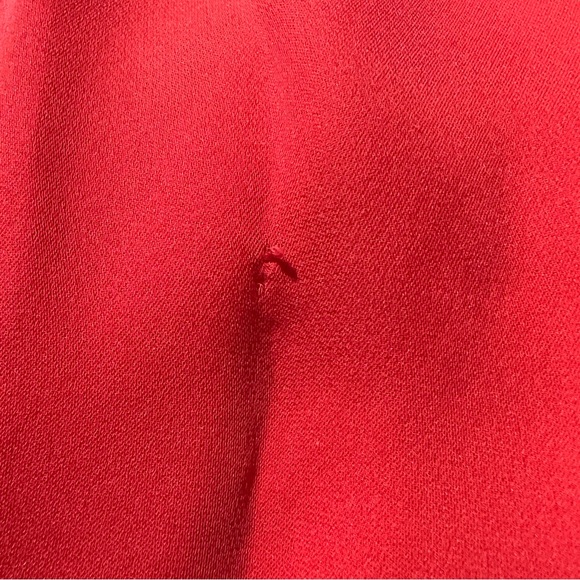 L'Agence Freja Draped Blouse in Hibiscus NWT size XS - Picture 9 of 10